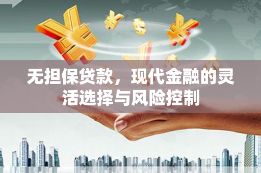 普洱无担保贷款，现代金融的灵活选择与风险控制
