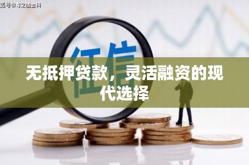 普洱无抵押贷款，灵活融资的现代选择
