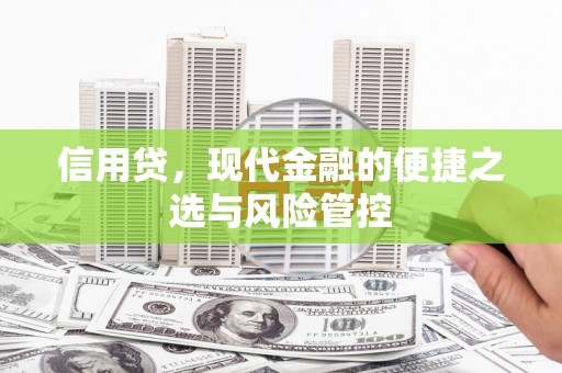 普洱信用贷，现代金融的便捷之选与风险管控