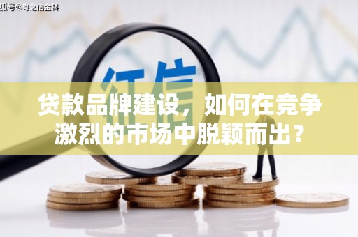 普洱贷款品牌建设，如何在竞争激烈的市场中脱颖而出？