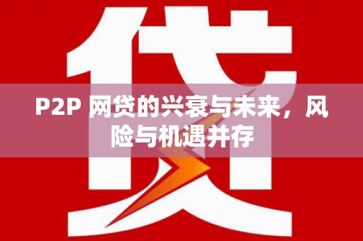 普洱P2P 网贷的兴衰与未来，风险与机遇并存